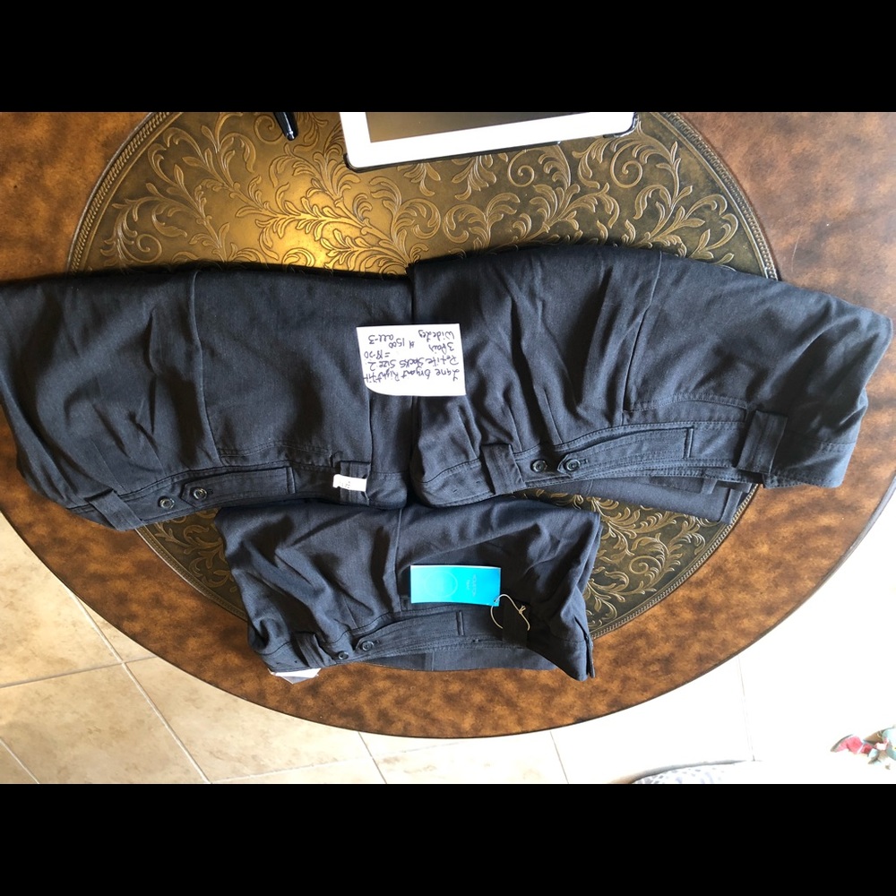 3 pair 18/20 work wide legged slacks